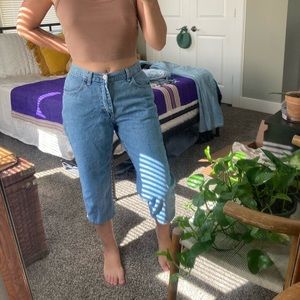 Vintage Blu Brand Cropped Capri Jean (High Waisted)
